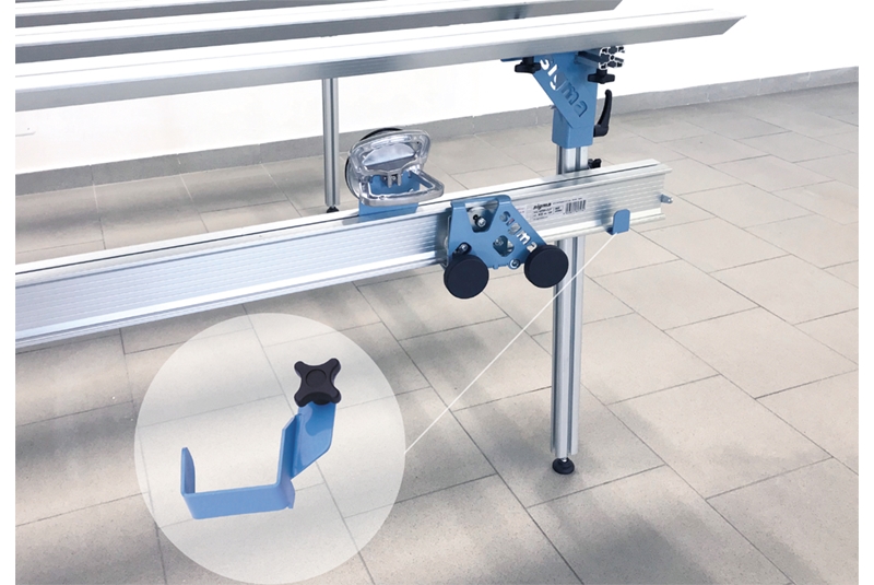 Crochet, suspension, support de rail de guidage, s Pic2